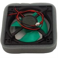 картинка 2-х проводный вентилятор NMB-MAT FBA11J12H DC12V 0,21A для холодильника Panasonic, Toshiba. Sharp от магазина Интерком-НН