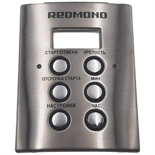 картинка Redmond RCM-M1529-PN панель лицевая в сборе с кнопками для кофеварки RCM-M1529 от магазина Интерком-НН