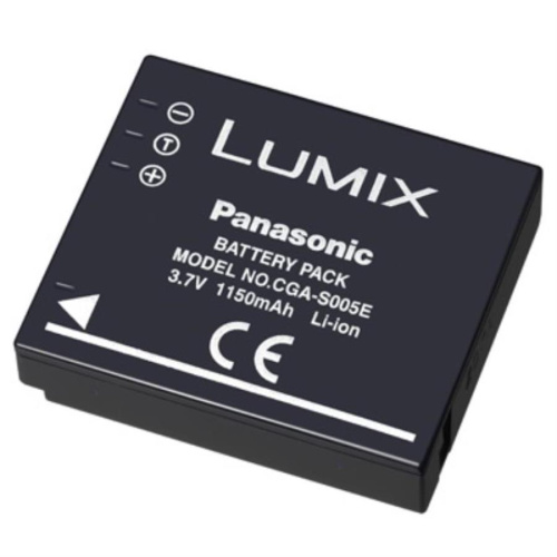изображение Аккумулятор для фотокамеры Panasonic CGA-S005E магазин Компании Интерком-НН картинка Panasonic CGA-S005E Li-ion аккумулятор для фотокамеры 3.7V, 1150mAh от магазина Интерком-НН