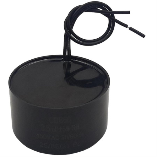 картинка Пусковой конденсатор CBB60 35мкф, 450В гибкие выводы для насосных станций от магазина Интерком-НН