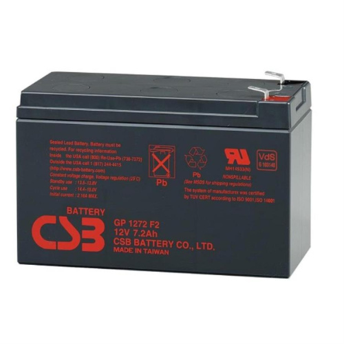 изображение Аккумулятор CSB GP 1272 F2 12В 7.2 А/ч для ИБП магазин Компании Интерком-НН картинка CSB GP 1272 F2 Аккумулятор, 12В 7.2 А/ч для ИБП от магазина Интерком-НН