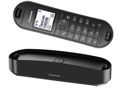 картинка Panasonic KX-TGK320RUB - Беспроводной телефон DECT (радиотелефон) цвет: черный  от магазина Интерком-НН