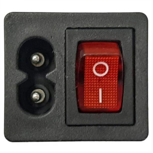 картинка Сетевой разъем с выключателем 314(18), 3 контакта для электроинструмента  от магазина Интерком-НН