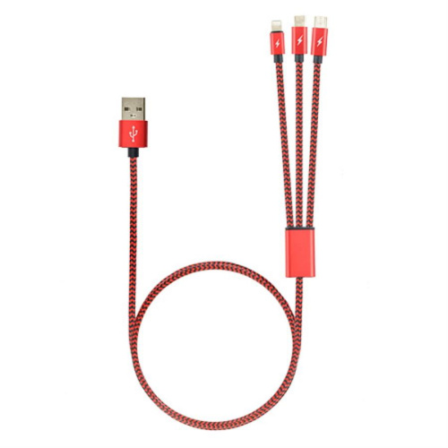 изображение Кабель USB Robiton P12 Multicord : Micro-USB + Type-C + 8pin (Lightning), 1м красный магазин Компании Интерком-НН картинка Кабель USB Robiton P12 Multicord : Micro-USB + Type-C + 8pin (Lightning), 1м красный от магазина Интерком-НН