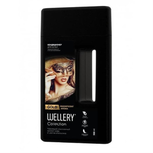 изображение Кондиционер для белья концентрированный WELLERY Collection GOLD 0,9л магазин Компании Интерком-НН картинка Кондиционер для белья концентрированный WELLERY Collection GOLD 0,9л от магазина Интерком-НН