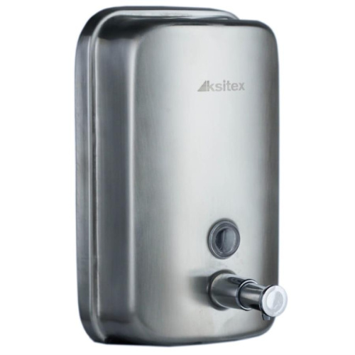 картинка Ksitex SD 2628-1000M дозатор для мыла, объем 1000мл нержавеющая сталь от магазина Интерком-НН