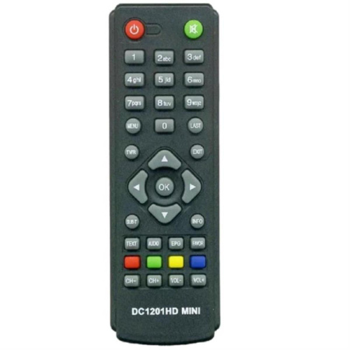 картинка Huayu DC1201HD MINI (17743) пульт дистанционного управления (ПДУ) для цифровой приставки D-Color от магазина Интерком-НН