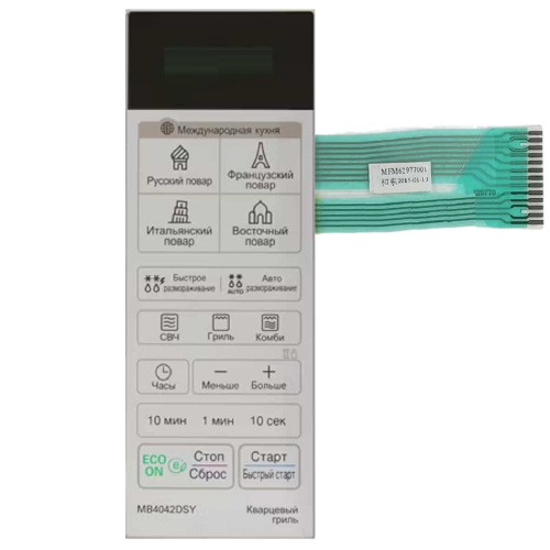 картинка LG MFM62757002 Сенсорная панель управления СВЧ MH6042D белый от магазина Интерком-НН фото 2