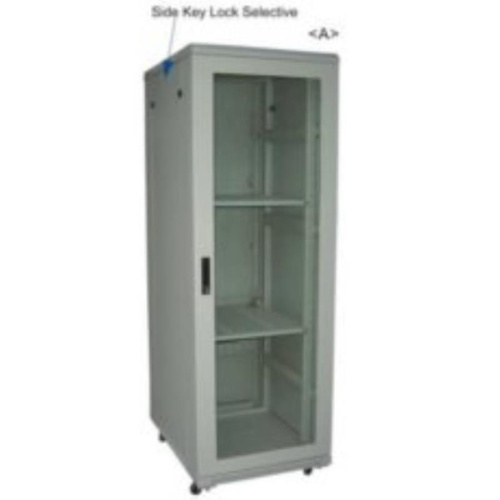 картинка Шкаф напольный 19", 25U, (600х600), серый (WT-2041A-25U-600x600-G) от магазина Интерком-НН