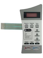 картинка Daewoo 3518571650 (TH-KOR-6L0B3S) Сенсорная панель, мембрана микроволновой печи СВЧ KOR-6L0BW белый от магазина Интерком-НН