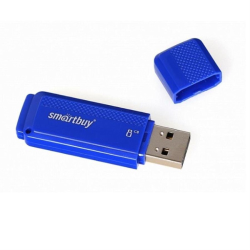 картинка Память USB 8Gb Smart Buy Dock синий 2.0 (SB8GBDK-B) от магазина Интерком-НН