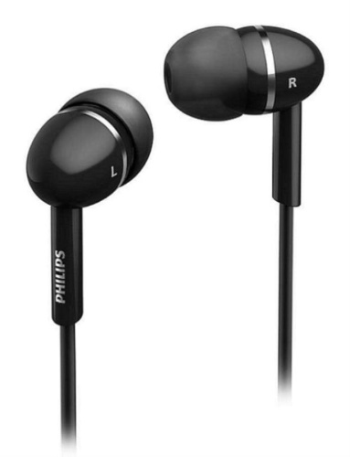 изображение Внутриканальные наушники Philips SHE1450BK/51, черные магазин Компании Интерком-НН картинка Philips SHE1450BK/51 Внутриканальные наушники, черные от магазина Интерком-НН
