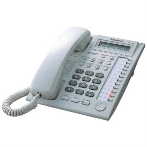 изображение Системный телефон Panasonic KX-T7730RU 12кнопок с индикацией, 1строчный дисплей , спикерфон Б/У магазин Компании Интерком-НН картинка Panasonic KX-T7730RU Б/У Системный телефон 12кнопок с индикацией, 1строчный дисплей , спикерфон от магазина Интерком-НН