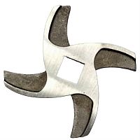 картинка Нож 010159C1 квадрат 8,0мм, диаметр 50мм, глубина 4,2мм для мясорубок Braun, Panasonic  от магазина Интерком-НН