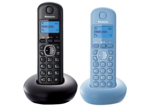 изображение Беспроводной телефон Panasonic KX-TGB212RU2 DECT (радиотелефон) , цвет: голубой магазин Компании Интерком-НН картинка Panasonic KX-TGB212RU2 - Беспроводной телефон DECT (радиотелефон) , цвет: голубой от магазина Интерком-НН