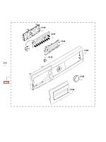 картинка Bosch 11052739 Панель управления стиралки Bosch WHA122 от магазина Интерком-НН