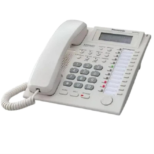 изображение Системный телефон Panasonic KX-T7735RU 24 кнопоки ( 12 с индикацией+ 12 без индикации), 3-х строчный дисплей , спикерфон магазин Компании Интерком-НН картинка Panasonic KX-T7735RU Системный телефон 24 кнопоки ( 12 с индикацией+ 12 без индикации) от магазина Интерком-НН