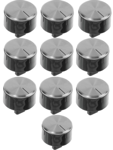 картинка Bosch 00616100 10шт ручка управления конфорки газовой варочной панели, цвет черный/стальной от магазина Интерком-НН фото 4