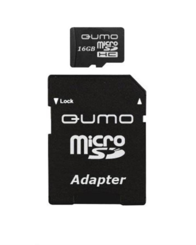 картинка Память Micro SD 32Gb Qumo UHS-I class10 + SD adapter  от магазина Интерком-НН фото 3