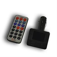 картинка MP3 FM Modulator (USB/SD/Micro SD/дисплей/пульт) FM-KD63 от магазина Интерком-НН