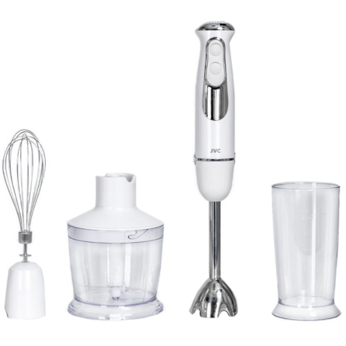картинка JVC JK-HB5122 блендер погружной 1200Вт, регулировка оборотов, режим "турбо" белый  от магазина Интерком-НН