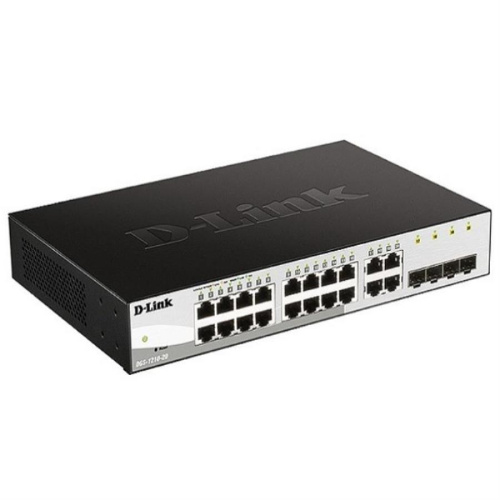 картинка D-Link DGS-1210-20/F1A Коммутатор с 16 портами 10/100/1000Base-T, 4 комбо-портами 100/1000Base-T/SFP от магазина Интерком-НН фото 2
