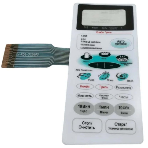 картинка Daewoo 3518521630 (TH-KOG37BG0S) Сенсорная панель для СВЧ (микроволновой) печи KOG-37BG0S от магазина Интерком-НН фото 2