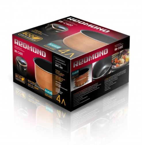 картинка Redmond RB-C422 чаша (кастрюля) 4 литра с керамическим покрытием для мультиварки RMC-250 от магазина Интерком-НН фото 3