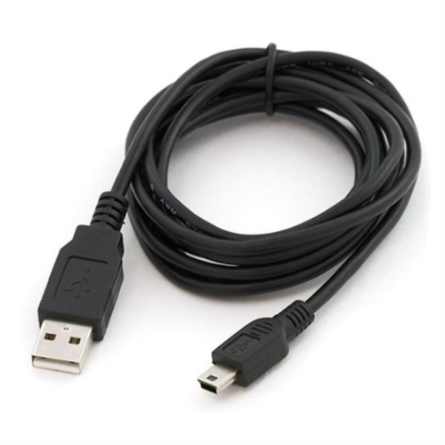 изображение Кабель USB для заряда mini USB 1.2м черный магазин Компании Интерком-НН картинка Кабель USB для заряда mini USB 1.2м черный от магазина Интерком-НН