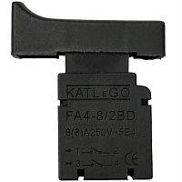 картинка Выключатель FA4-8/2BD (218) с фиксатором 8A, 250V для электроинструмента  от магазина Интерком-НН