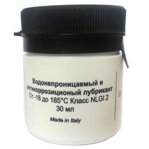 изображение Водостойкая антикоррозийная смазка 033026 (43GR030) для сальников стиральных машин NLGI2 30 мл -18 до +185°С магазин Компании Интерком-НН картинка 033026 (43GR030) NLGI2 30 мл антикорозийная смазка для сальников стиральных машин -18 до +185°С от магазина Интерком-НН