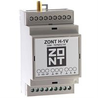 картинка ZONT H-1V GSM-контроллер на DIN рейку управление котлом и бойлером с поддержкой OpenTherm от магазина Интерком-НН