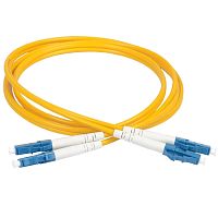 картинка Патч-корд оптический (optic patch cord) LC/UPC-LC/UPC SM 9/125мкм одномодовый (duplex) 3 метра от магазина Интерком-НН