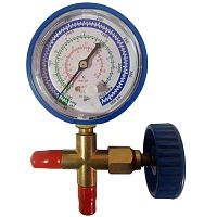 картинка DSZH CT-466L манометрический одновентильный коллектор низкого давления для работы с фреонами  от магазина Интерком-НН