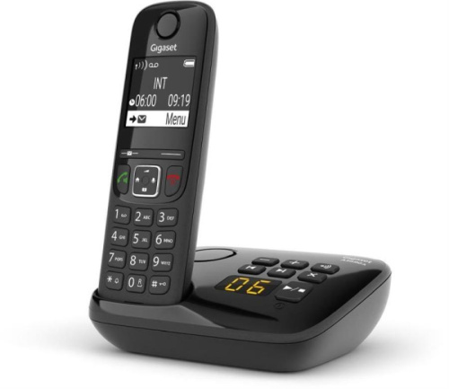 картинка Р/Телефон Dect Gigaset AS690A RUS черный автооветчик АОН от магазина Интерком-НН фото 5