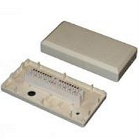 картинка WT-1061 (WT-S061) Коробка распределительная на 10 пар с плинтом, пластиковая от магазина Интерком-НН