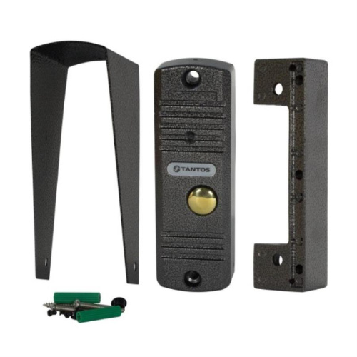 картинка Tantos WALLE+ Вызывная видеопанель домофона (серебро) от магазина Интерком-НН