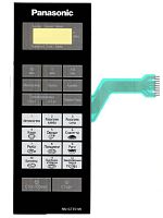 картинка Panasonic F630Y9V40BZP Сенсорная панель для СВЧ (микроволновой печи) NN-GT351W ZPE от магазина Интерком-НН