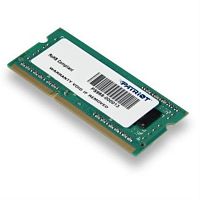 картинка Память DDR3 4Gb 1333MHz Patriot PSD34G133382S RTL PC3-10600 SO-DIMM  204-pi от магазина Интерком-НН
