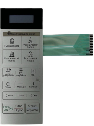 картинка LG MFM62757102 Сенсорная панель управления СВЧ MS20R44DAR серебристый от магазина Интерком-НН