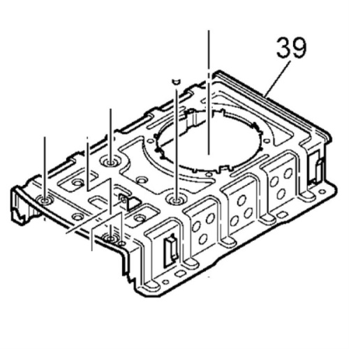 картинка Panasonic ADE01E165 ANGIE Угол для хлебопечи SD-2500. SD-2501. SD-ZB2502 от магазина Интерком-НН фото 3