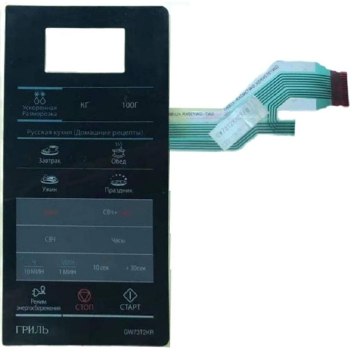 картинка Samsung DE34-00386D сенсорная панель управления для микроволновой печи (СВЧ) GW73T2KR от магазина Интерком-НН фото 3