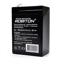 картинка Robiton VRLA6-4.5/Security свинцово-кислотный аккумулятор 6 В, 4 Ач от магазина Интерком-НН