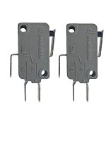 картинка Микропереключатель 2 шт. Dongnan KW3A-16Z1-A200 3-х контактный 16(4)A 250V с рычагом 14мм от магазина Интерком-НН