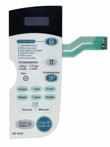 картинка LG 3506W1A373B Сенсорная панель управления СВЧ печи MB-4342A от магазина Интерком-НН