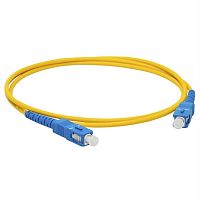 картинка Патч-корд оптический (optic patch cord) SC/UPC-SC/UPC SM 9/125мкм одномодовый (simplex) 0.5 метра от магазина Интерком-НН