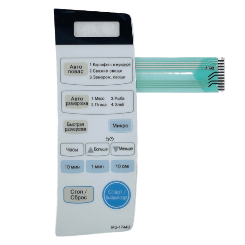 картинка LG 3506W1A590G Сенсорная панель управления СВЧ печи MS-1744U от магазина Интерком-НН фото 2