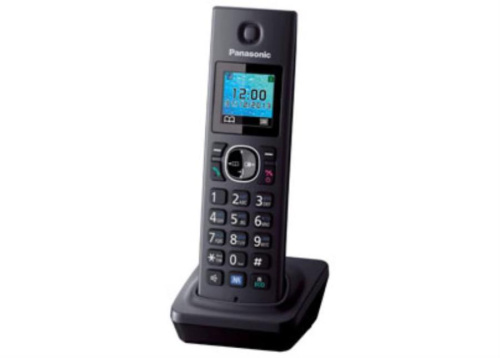 картинка Panasonic KX-TGA785RUB - Дополнительная трубка DECT (радиотелефон) , цвет: черный  от магазина Интерком-НН