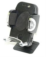 картинка Автомобильный держатель для сотового телефона черный со светоиндикатором JK-006 от магазина Интерком-НН