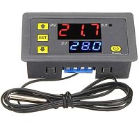 картинка Температурный контроллер W3230 220В с термодатчиком от магазина Интерком-НН